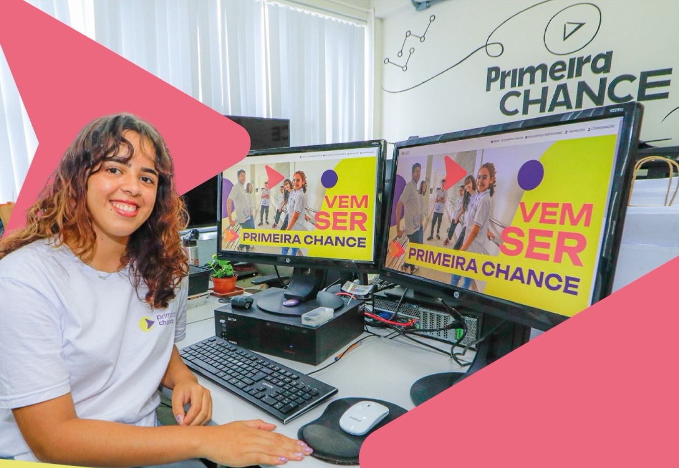 Estudantes do Primeira Chance